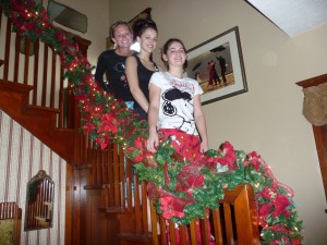 Christmas, Morning, Sisters