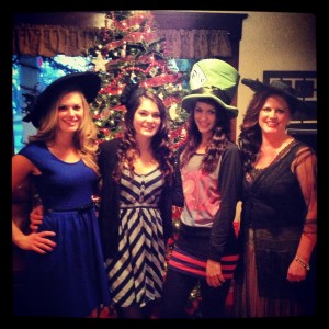 Tea Party, Christmas, Hats