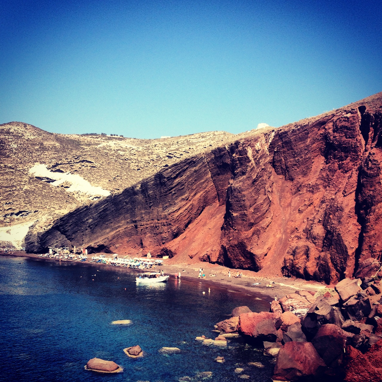Red Beach Santorini