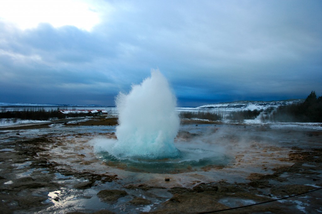 Geysir in the Winter
