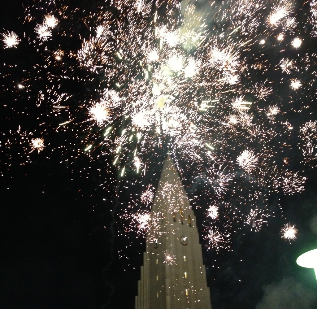 Fireworks in NYE