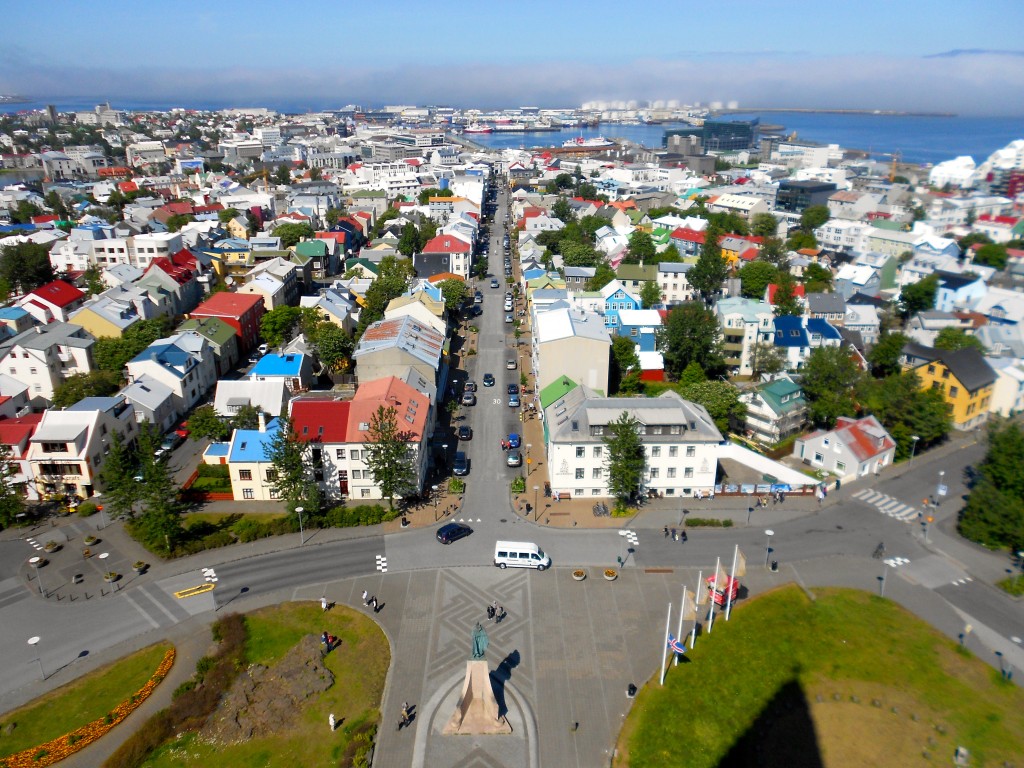 View of Reykjavik from Hallgrímskirkja