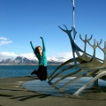 Iceland, Reykjavik, Sun Voyager, Mt. Esjan