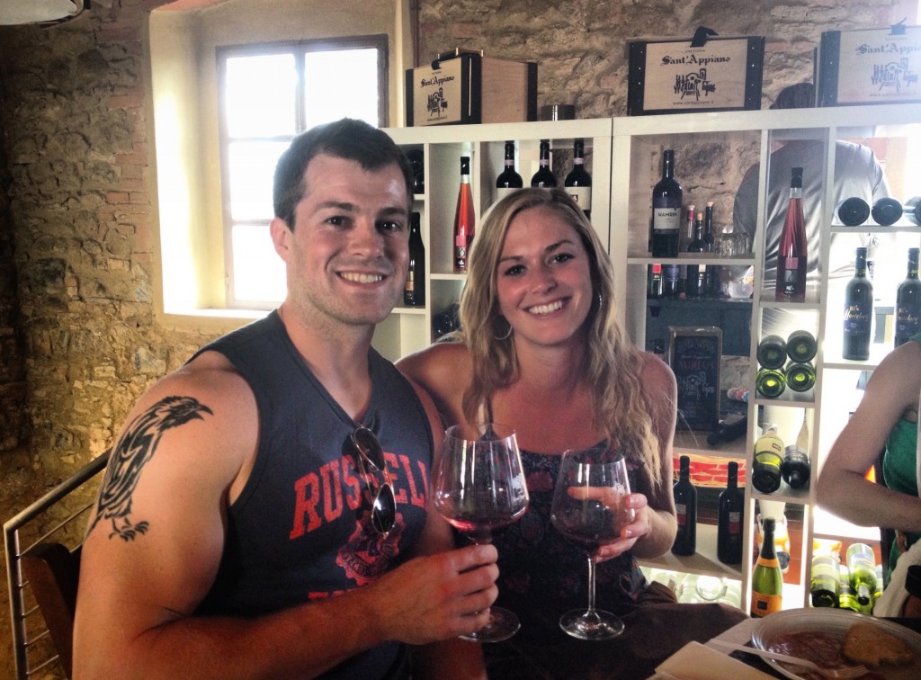 Wine tasting in Italy