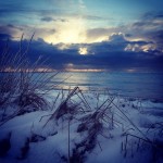 Last nights sunset was a cloudy but colorful beauty #latergram