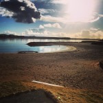 It's a beach day in Iceland #sunshinefinally!