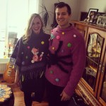 Basic Saturday night in Iceland #uglysweaterparty #proudofoursweaters