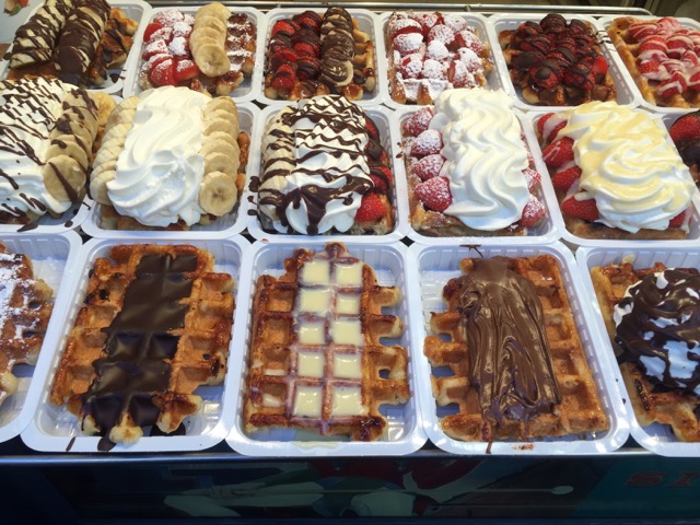 Waffles in Brussels