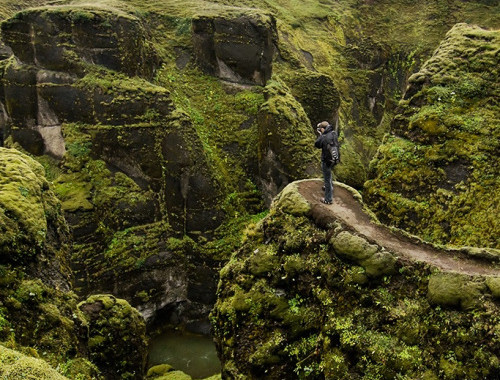 Fjaðrárgljúfur Canyon