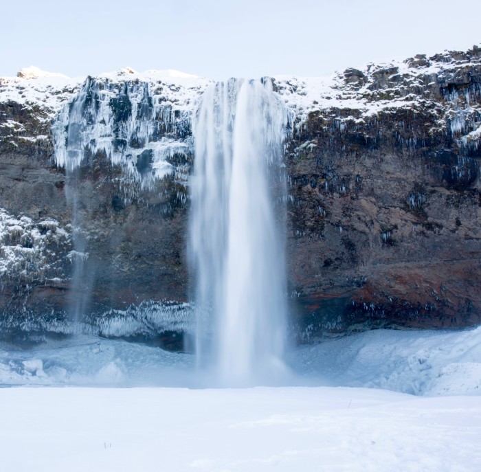 Waterfalls in South Iceland